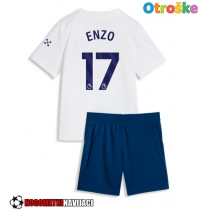 Otroške Nogometnih dresov Manchester City Enzo Fernandez #17 Tretji 2026-27 Kratki rokavi (+ hlače)